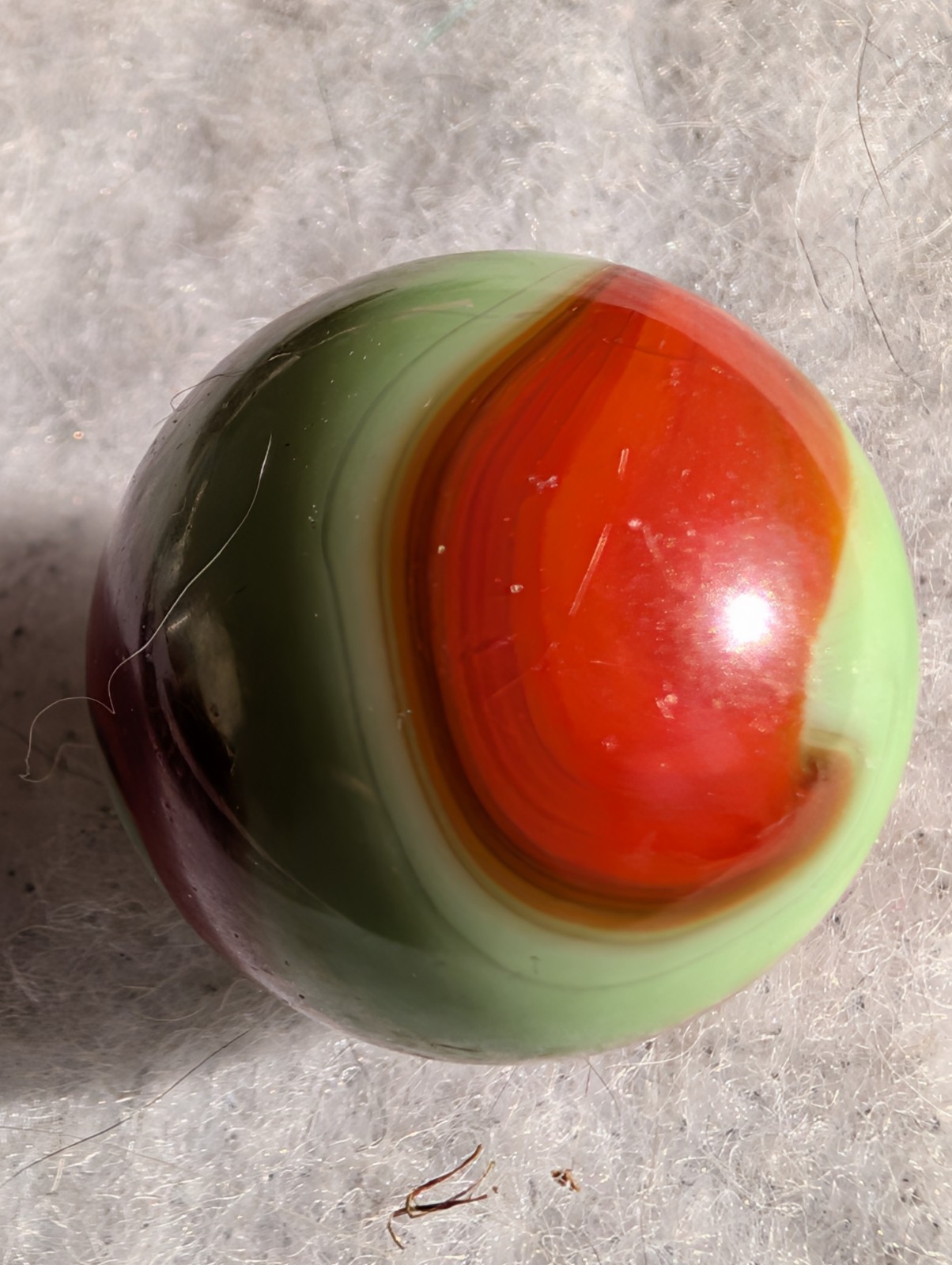 akro agate corkscrew marble