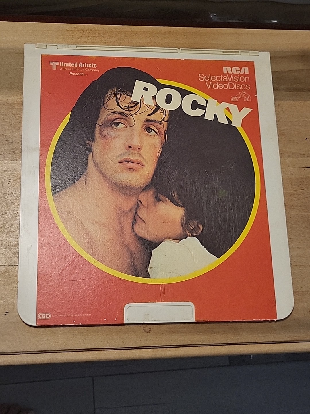 Rocky RCA SelectaVision CED VideoDisc Sylvester Stallone 1976 Film