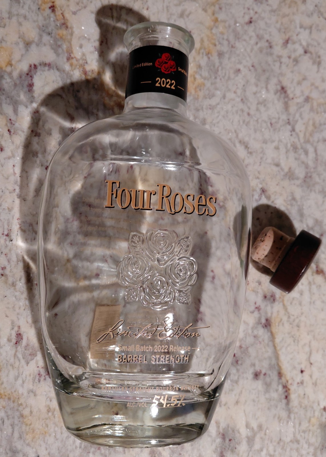 Four Roses 2022 Limited Edition Small Batch Barrel Strength Bourbon Unrinsed
