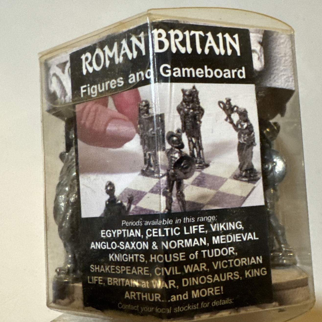 PEWTER Roman Britain Figures Game