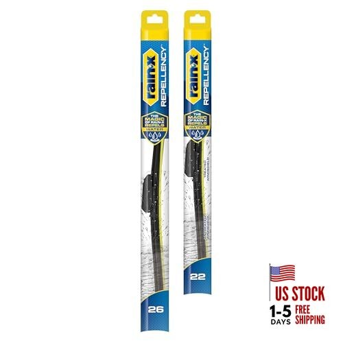 810356 Water Repellent Wiper Blades, 26" & 22" 26" and 22" Repellency