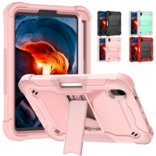 For iPad Mini A17 Pro 7th Gen 2024 8.3" Shockproof Heavy Duty Stand Case Cover