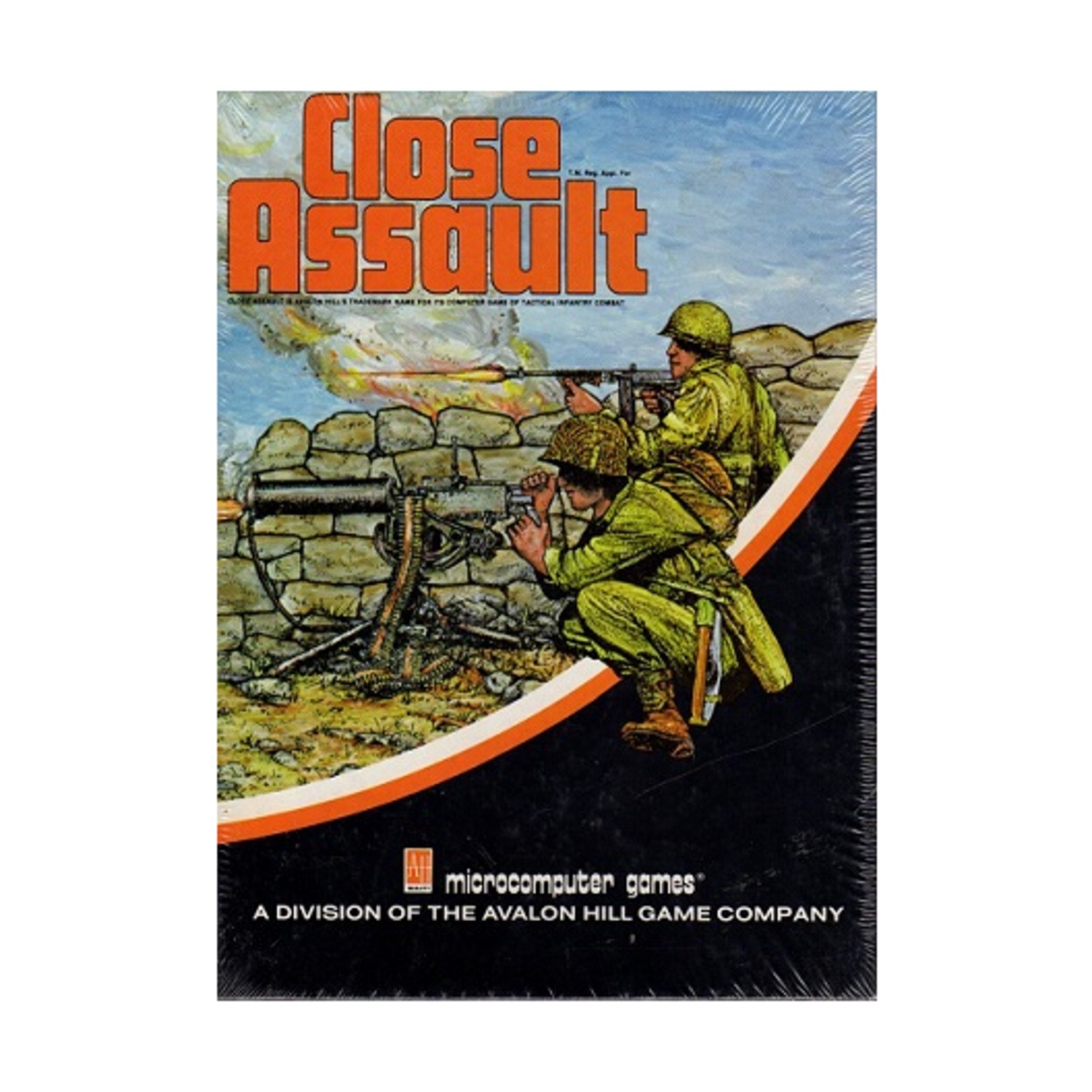 Avalon Hill Computer Game Close Assault (Atari 800) SW (New)