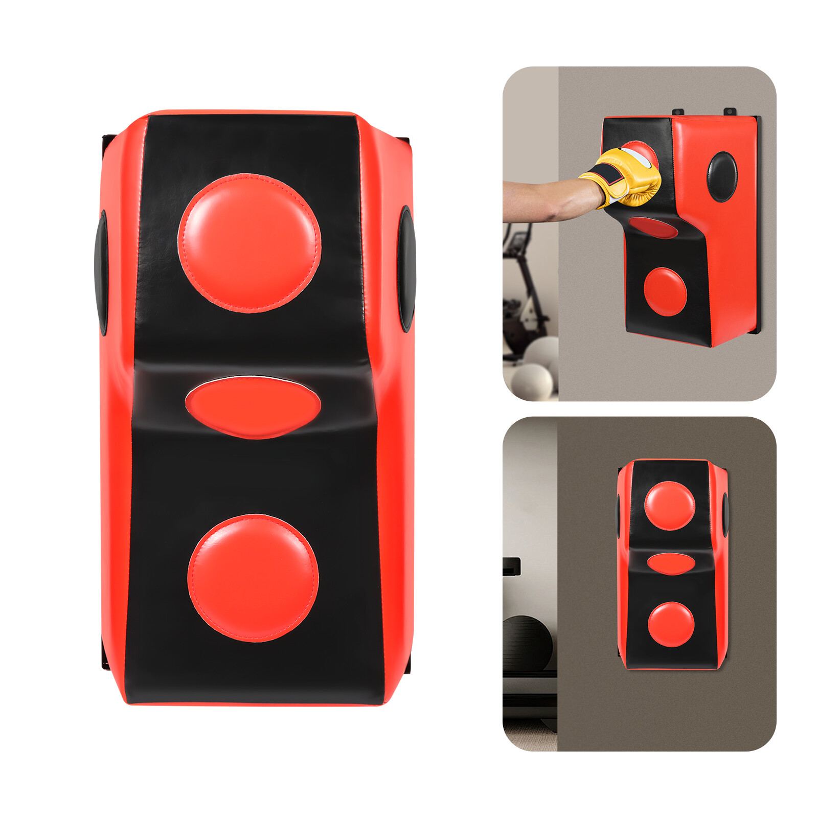 Wall Pad Dummy Uppercut Seat Shield Punch Bag Heavy Kickboxing MMA Martial Art