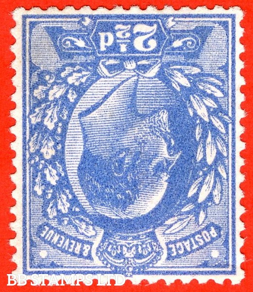 SG. 276wi  M17 (2)a. 2½d Bright Blue. INVERTED WATERMARK. A fine UNMOUNT B75939