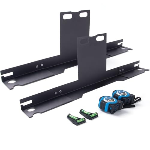 Wheel Alignment Tool, Toe Alignment Plate Tool with 2 Imperial Tape Measures, 