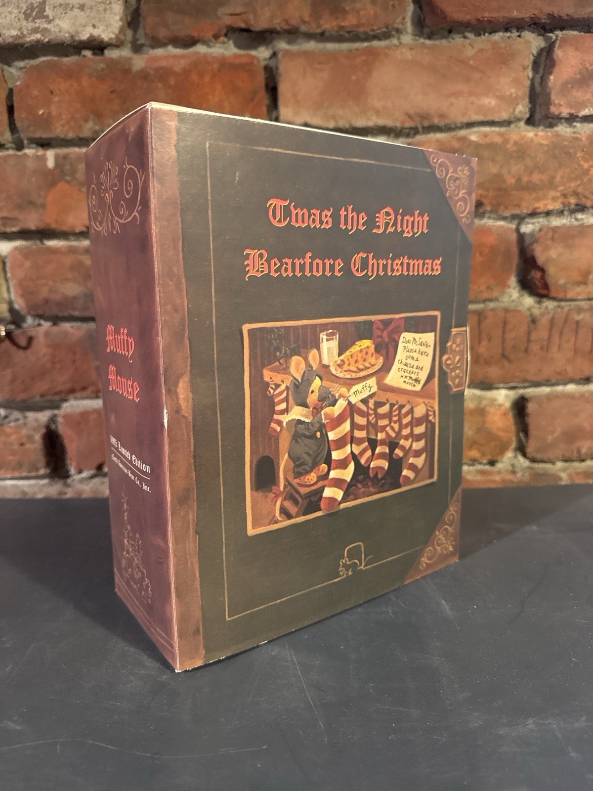 Vintage Twas Night Before Christmas Muffy Mouse North American Bear Co 1995