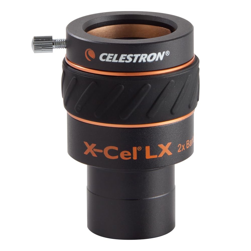 New Best Celestron 93529 1.25 Inch X-Cel LX 2X Barlow Lens Black Free Shipping