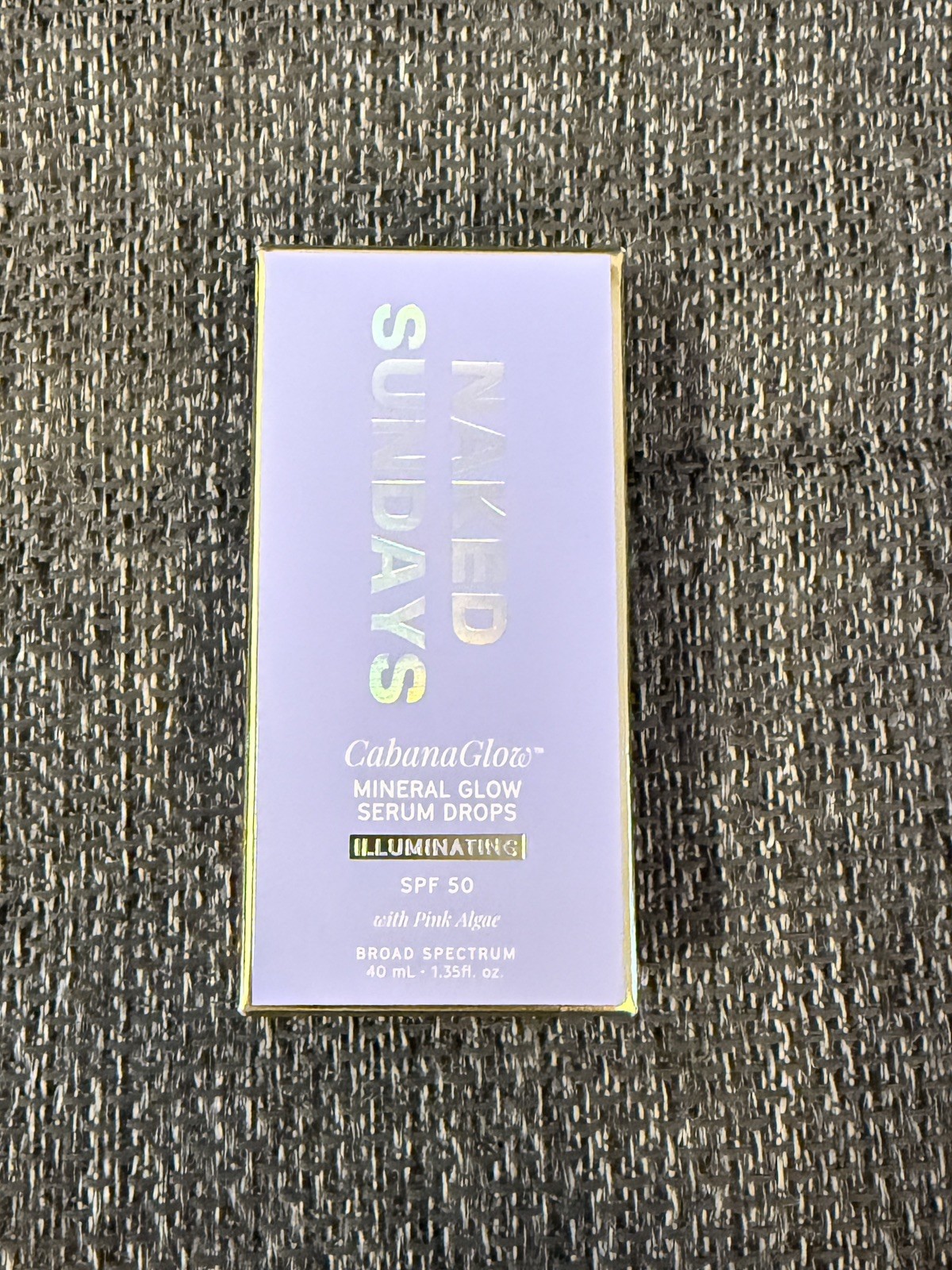 Baked Sundays CabanaGlow Mineral Glow Serum Drops In Illuminating SPF 50 New