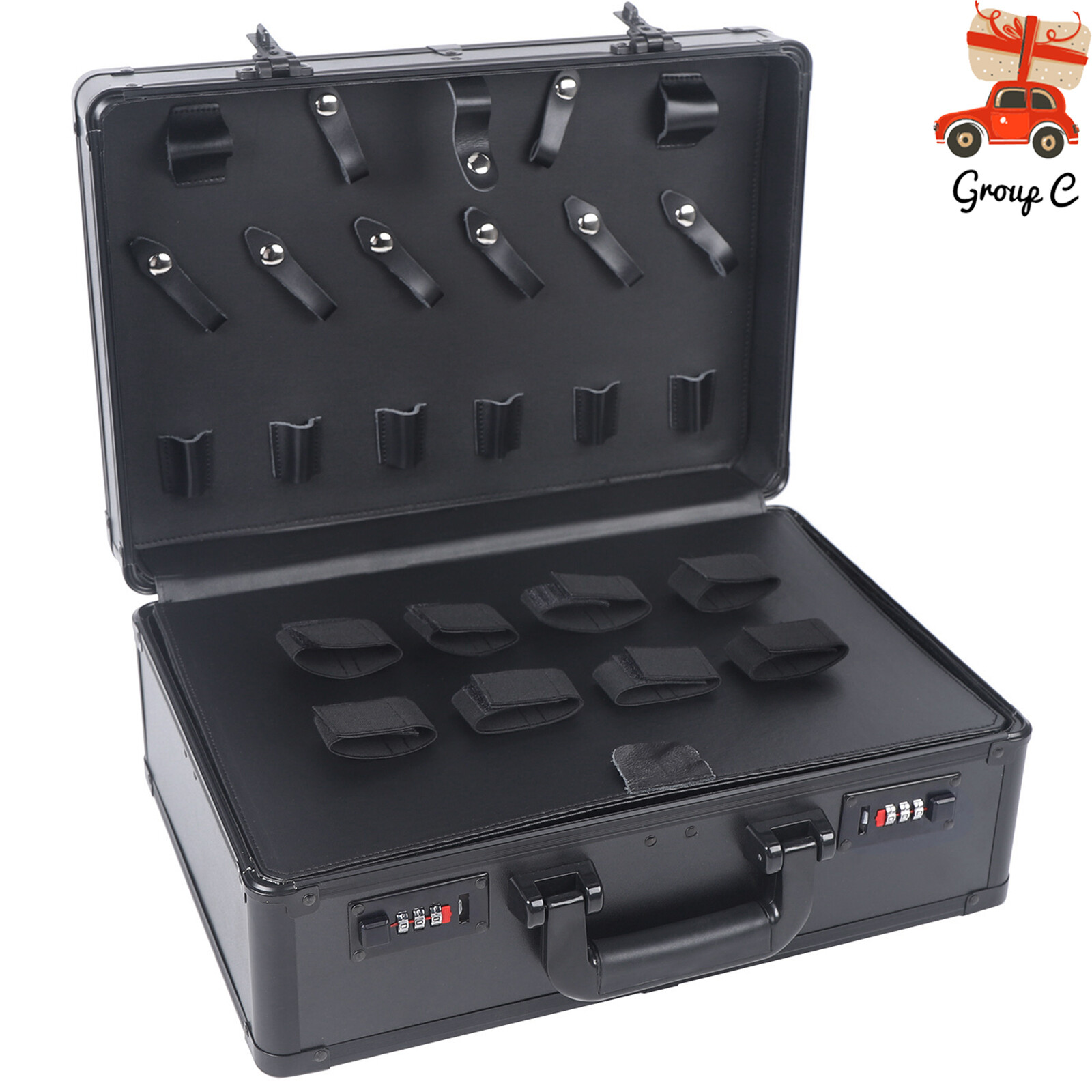 For Clippers Trimmers Scissors Tool Barber Stylist Suitcase Carrying Case Box