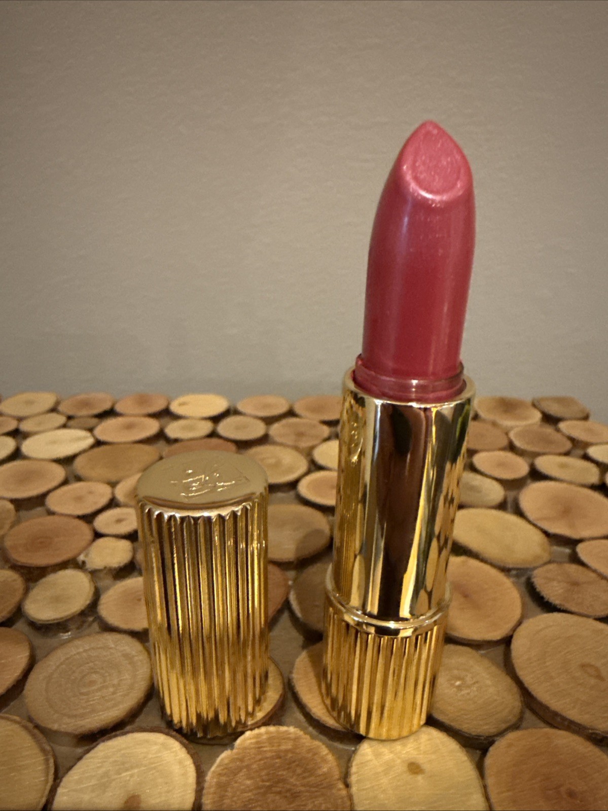 ESTEE LAUDER PURE COLOR LONG LASTING LIPSTICK 116 CANDY Flaw On Side