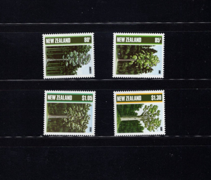 New Zealand 956-59 Trees 1989 Nature VF MNH Complete Set LC