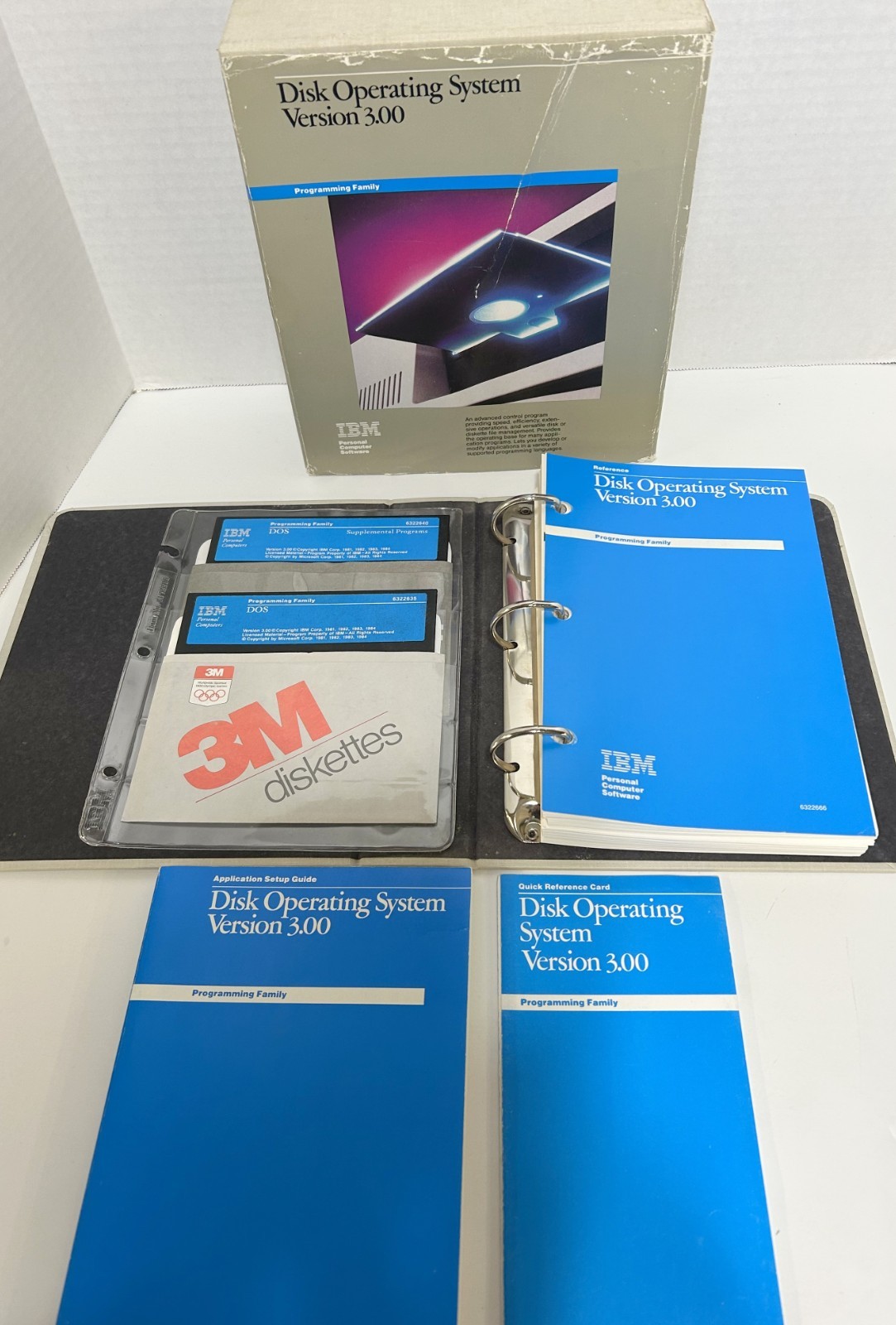 IBM Disk Operating System  Vrs 3.00 Includes Software