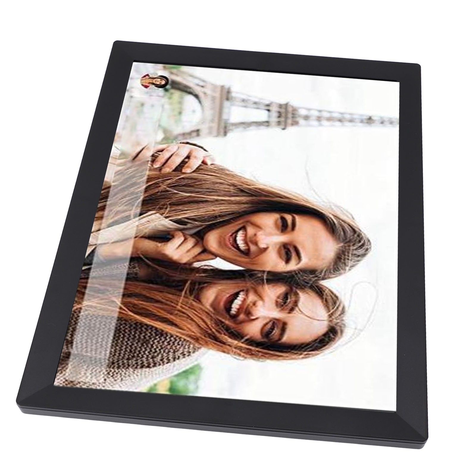 15 Inch Digital Picture Frame 80000 PhotoStorage HD Touch Screen Auto Rotate
