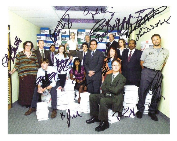 REPRINT - THE OFFICE Cast Steve Carell Autographed Signed 8 x 10 Photo Poster RP