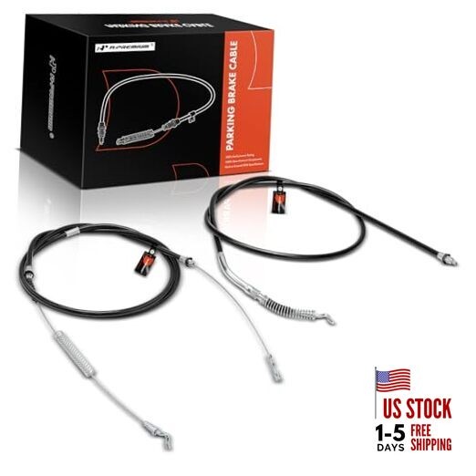  Rear Driver and Passenger Side Parking Brake Cable Rear Left and Right