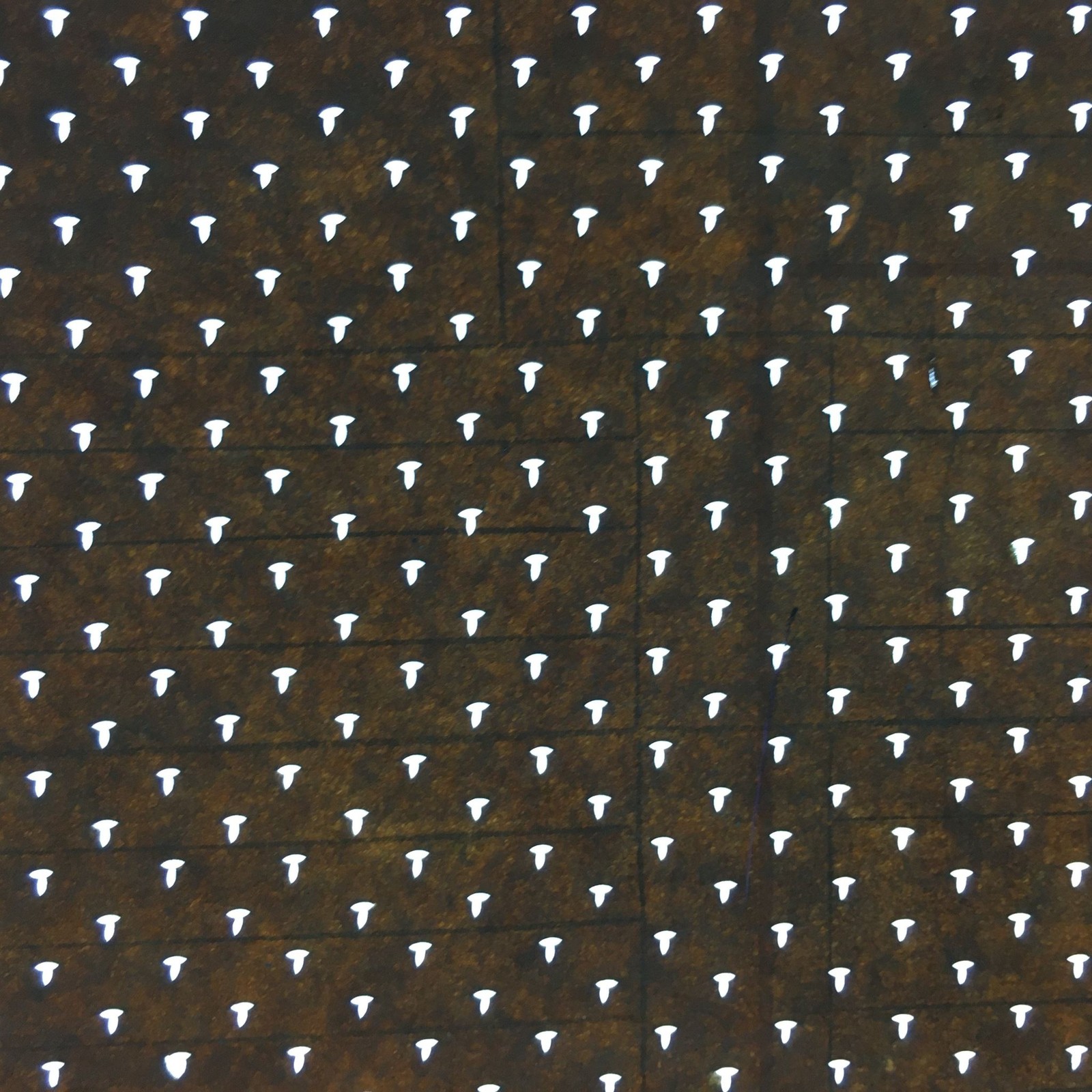 Japanese Antique Ise Katagami Paper Kimono Stencil Edo Dot Nail Mark A479