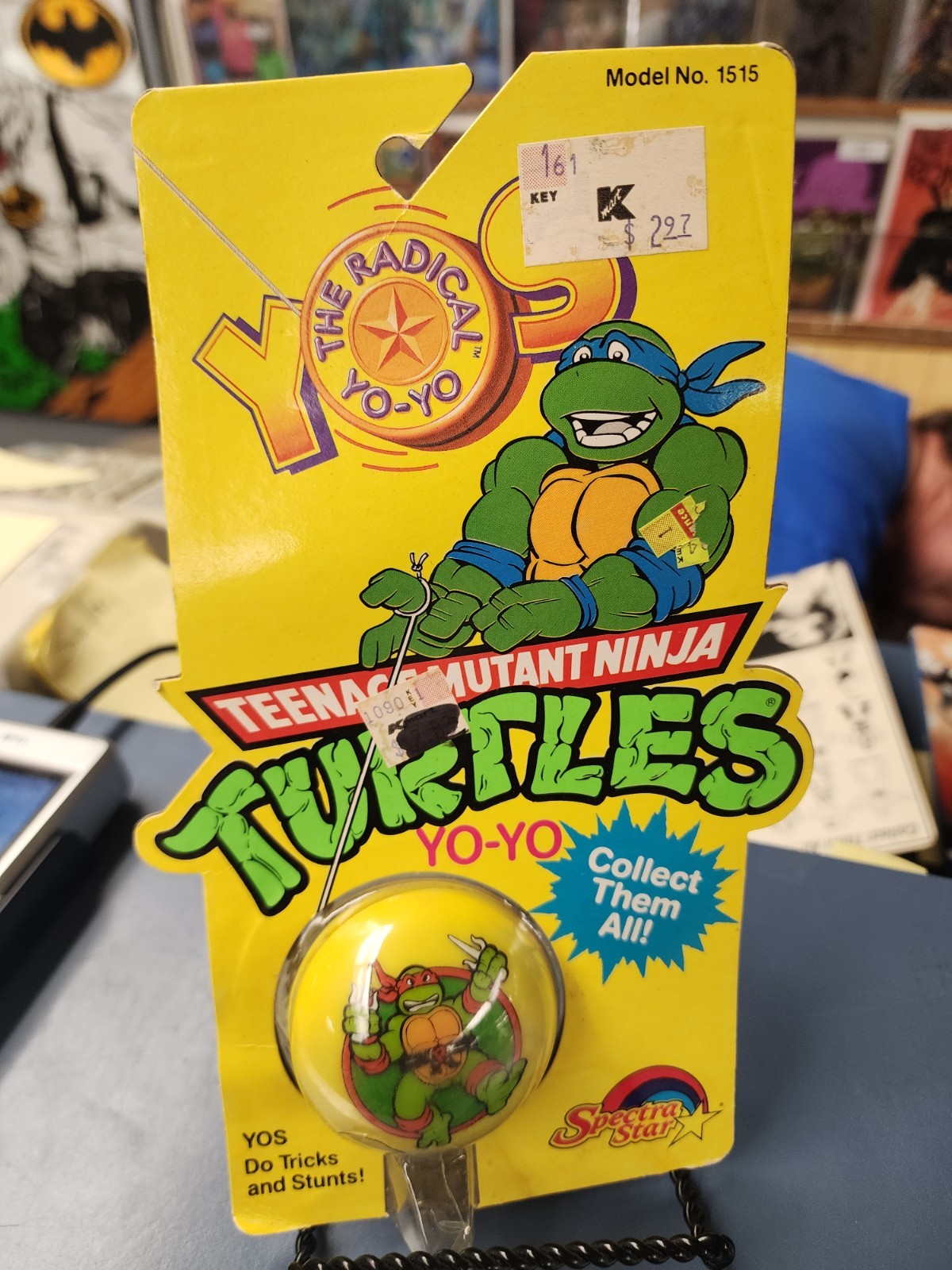TMNT  Yo-Yo. Spectra Star. 1989. Mint