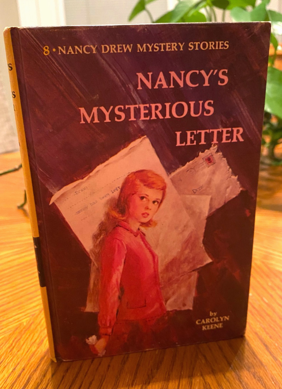 Nancy's Mysterious Letter Nancy Drew Vintage Matte Edition Hardcover #8 1968