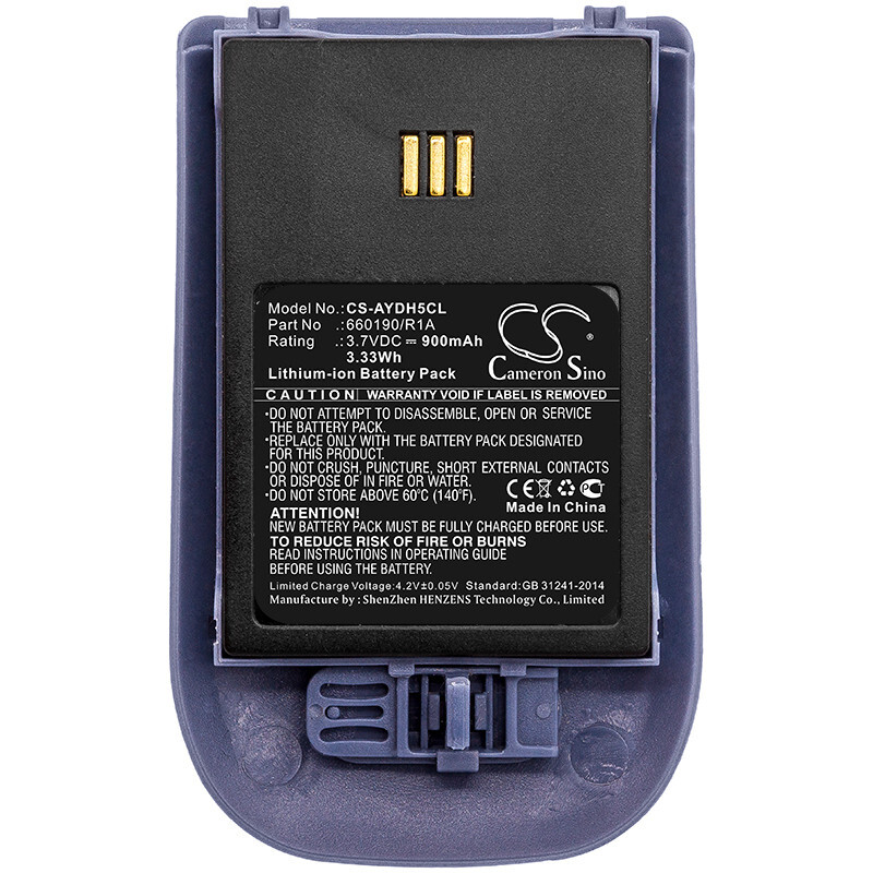 BATTERIE 900mAh Type 660190/R1A For Alcatel Omnitouch 8118 8128, Avaya 3725