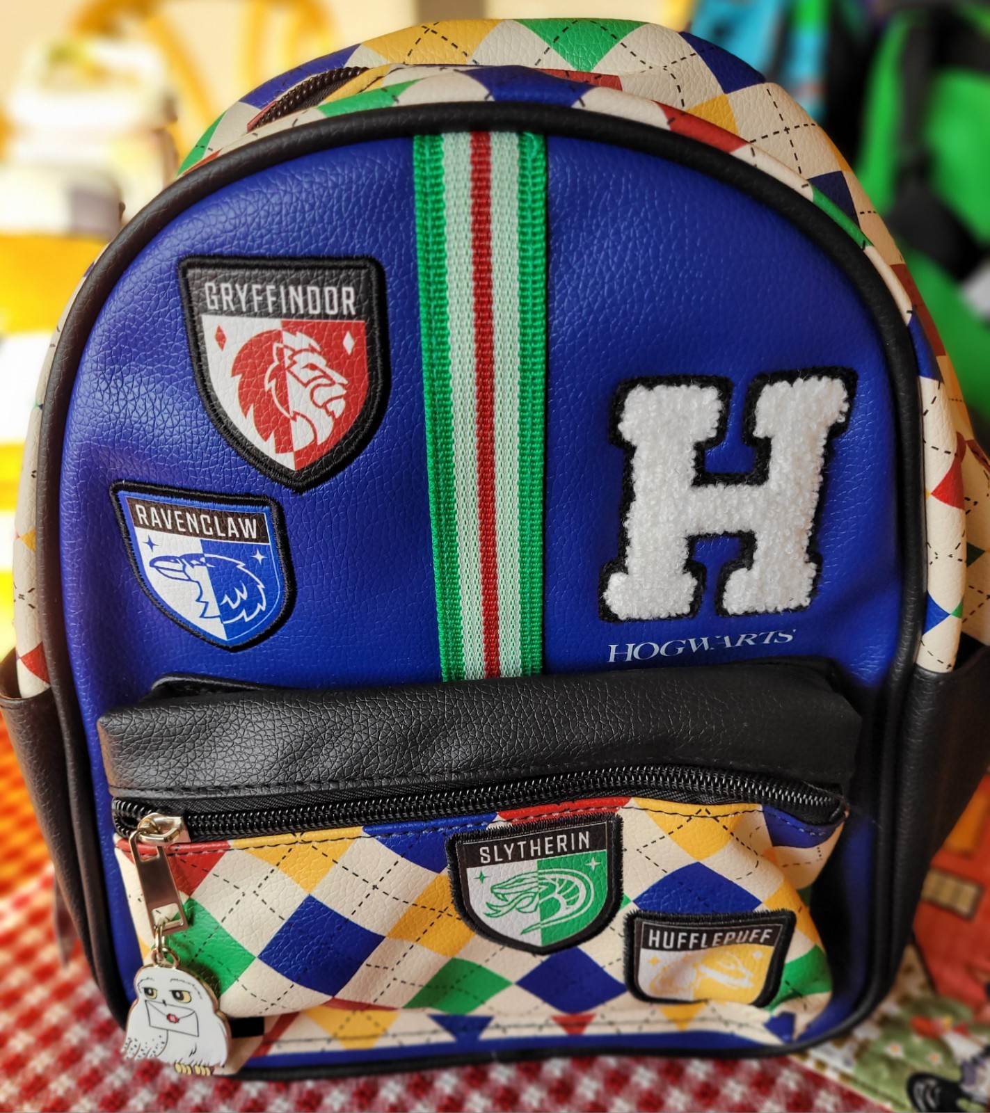 Harry Potter Hogwarts House Crest 10.5" Mini Backback NWT