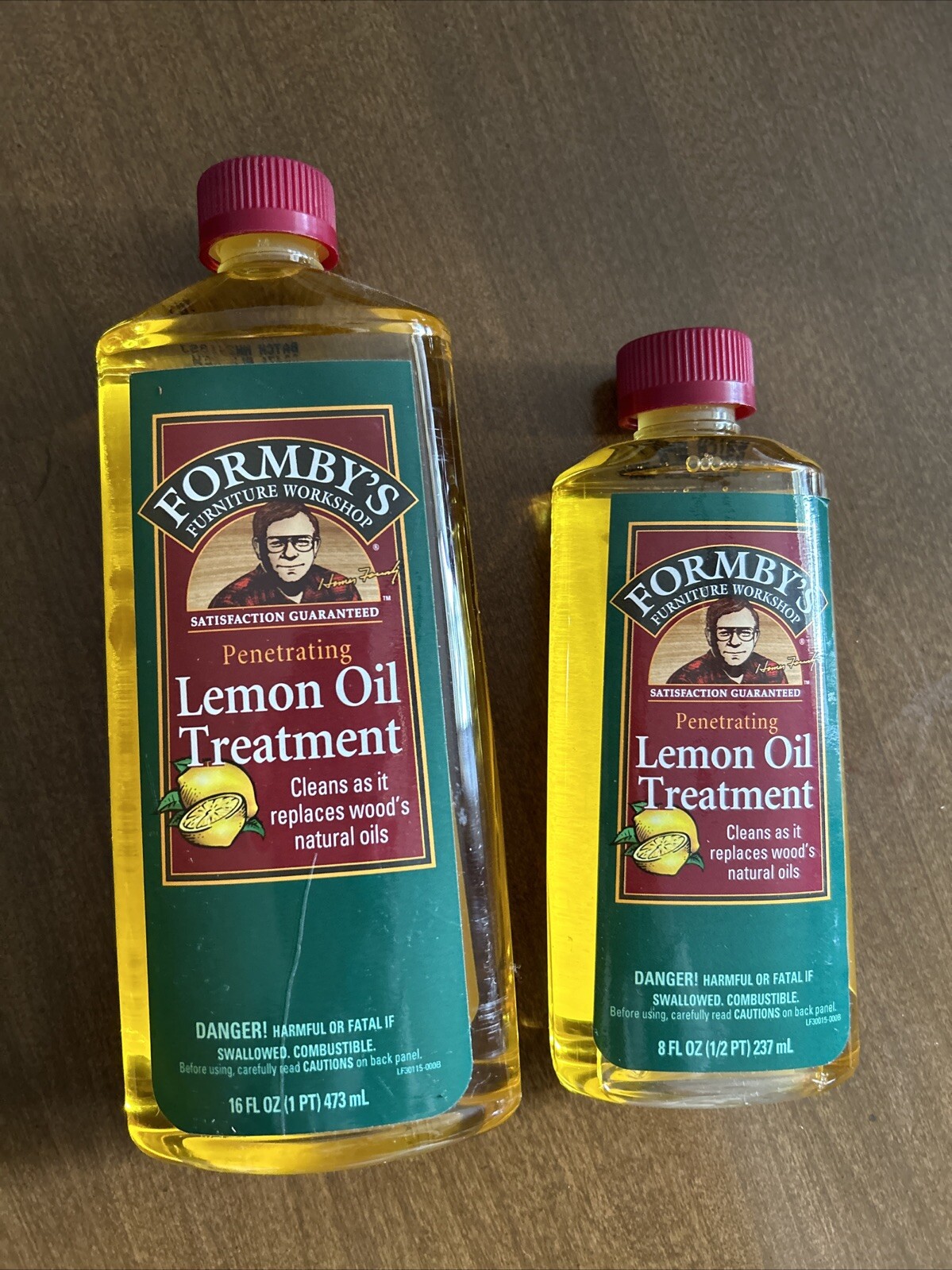 Formby’s Penetrating Lemon Oil Wood Furniture Treatment 16oz 8oz Discontinued