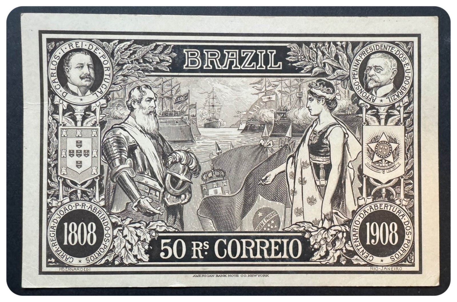 Brazil | 1908 | SG N/A | Fine Postal Card