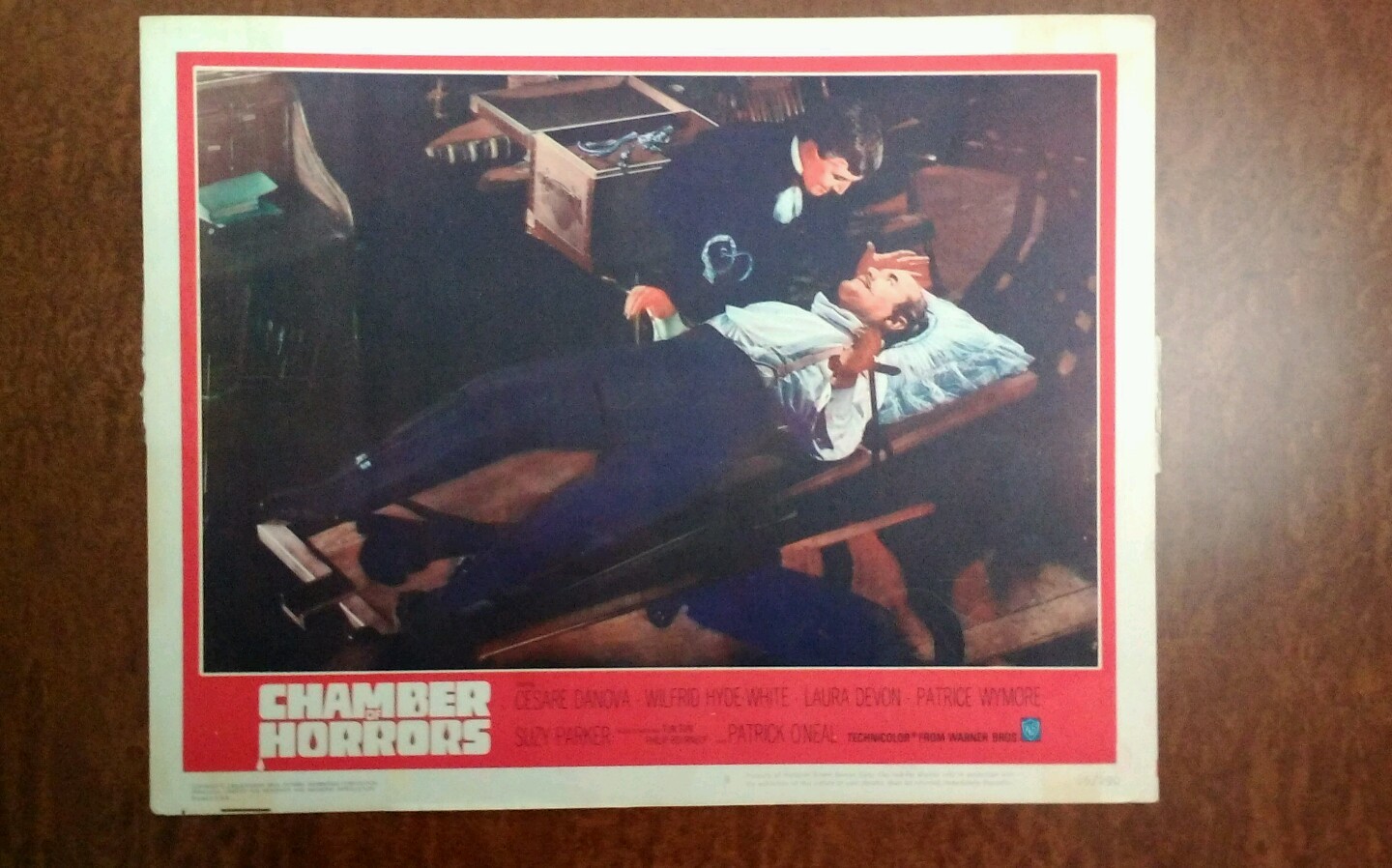 Chamber of Horrors 1966 Original Lobby Card 11x14 Patrick O'Neal Philip Bourne