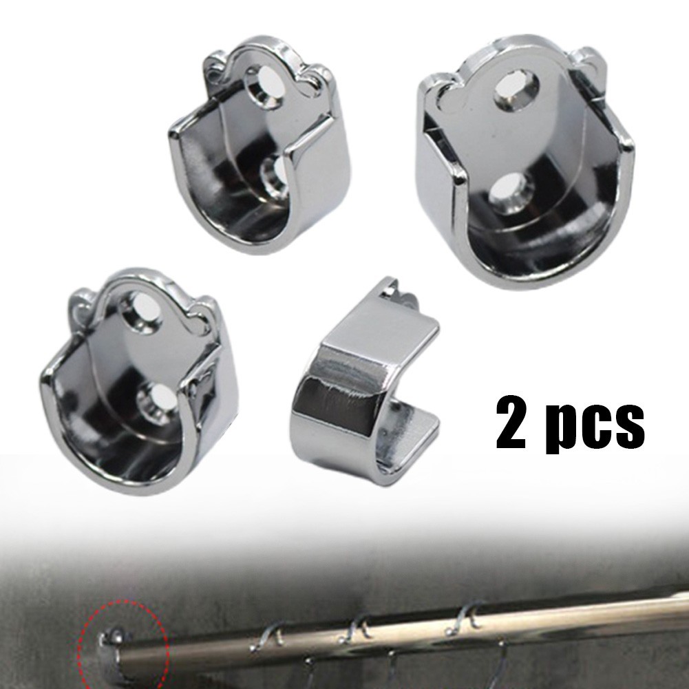 Reliable Holder for Curtain Rods Zinc Alloy with Electroplating Finish