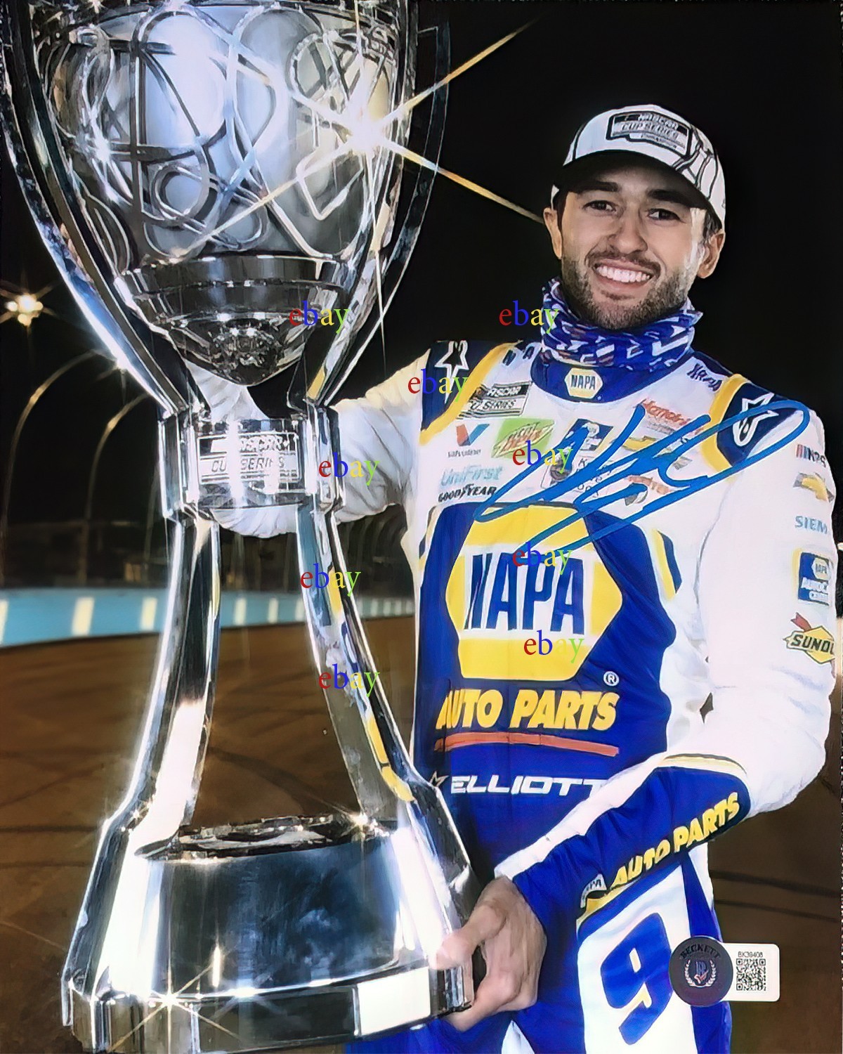 CHASE ELLIOTT NASCAR DAYTONA 500 Signed Autographed 8x10 photo Reprint
