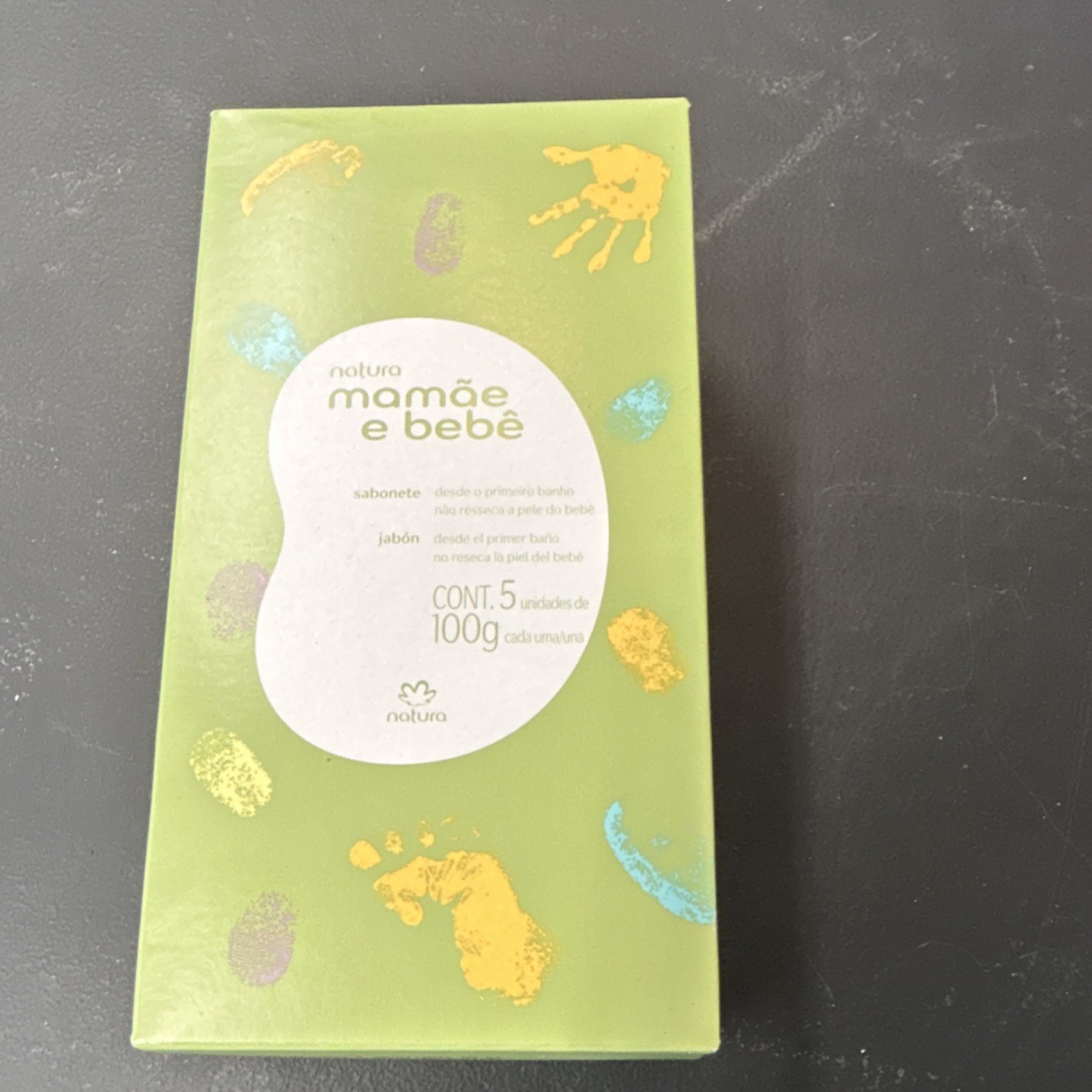 Natura Mamãe e Bebê Sabonete Baby Soap 5 x 100g