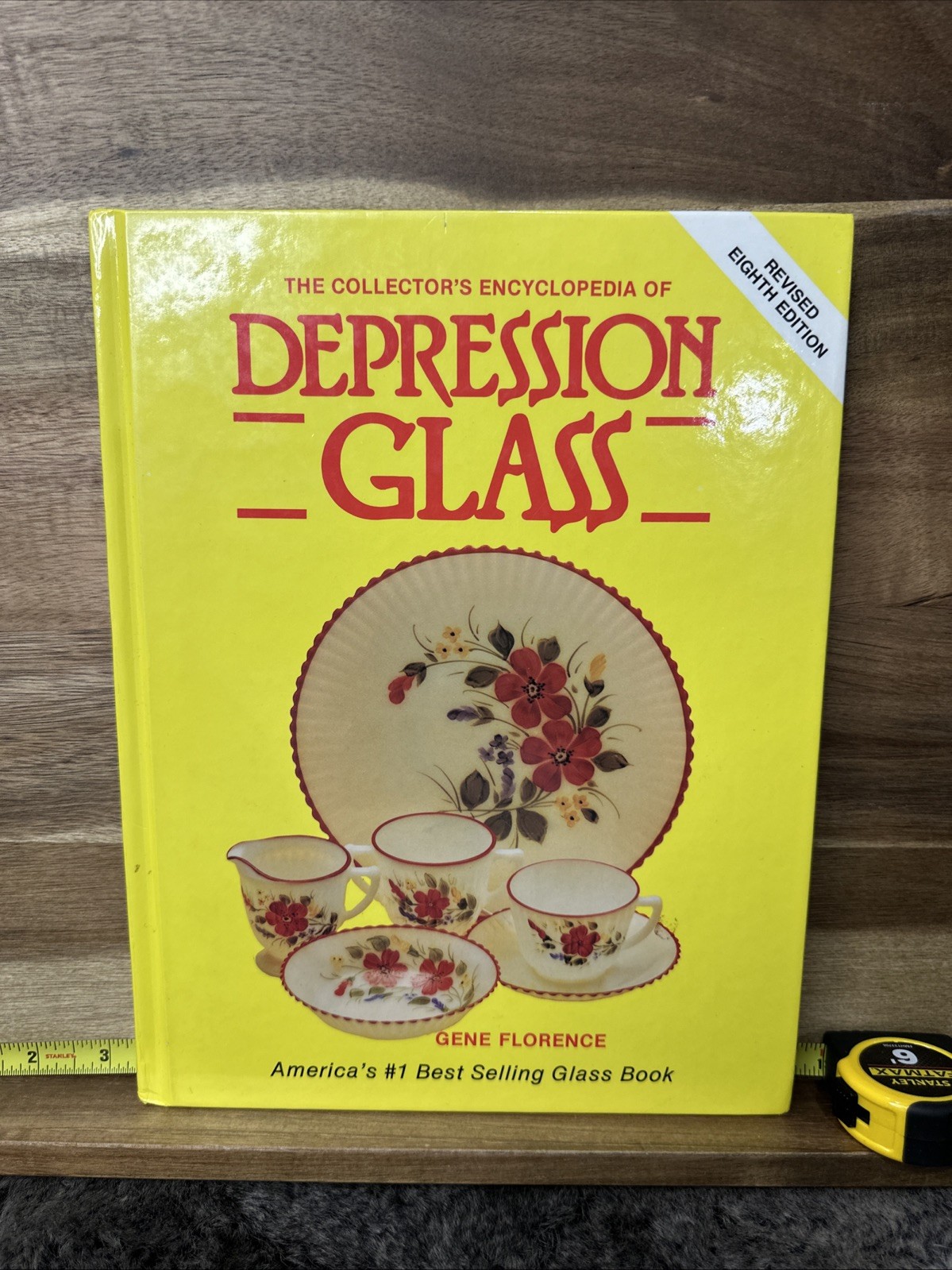 Collector's Encyclopedia of Depression Glass HC 1988 Vintage Book 