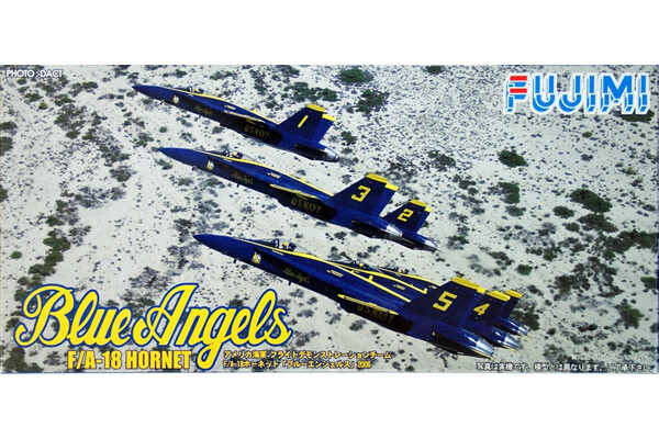 Fujimi 722122 F/A-18 Hornet Blue Angels 2006 1:72 Modeling