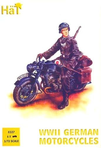 HAT 8127 WWII GERMAN MOTORCYCLE
