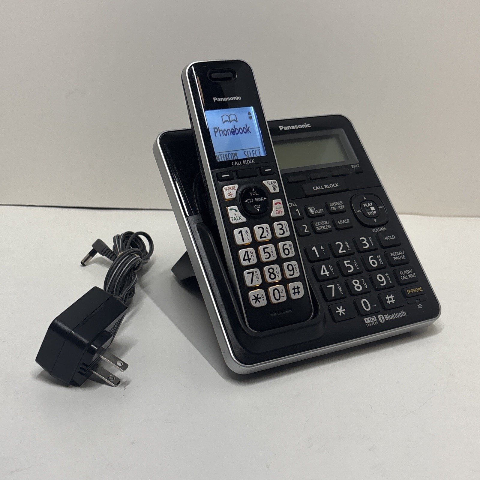 Panasonic KX-TGF780 Cordless Phone Digital Answering Machine KX-TGFA71 W/Battery