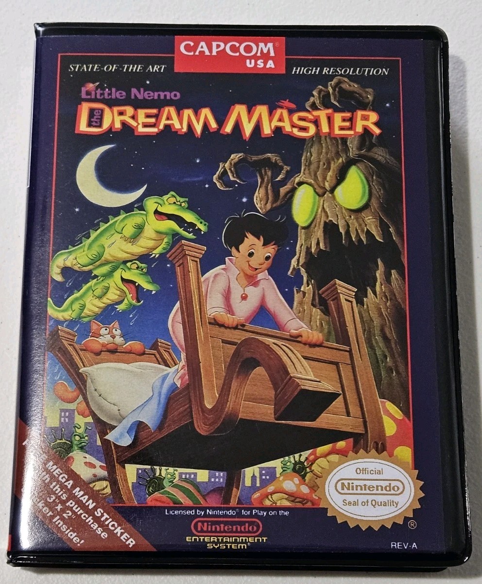 Little Nemo Dream Master CASE ONLY Nintendo NES Box ANY 4+ 20% OFF A+ QUALITY