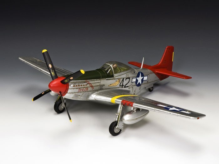 AF030 P-51 Mustang Red Tails LE250 by King and Country