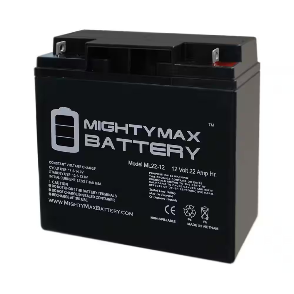 12-Volt 35AH SLA Replacement Battery for BWG SLA Generac 0D4575