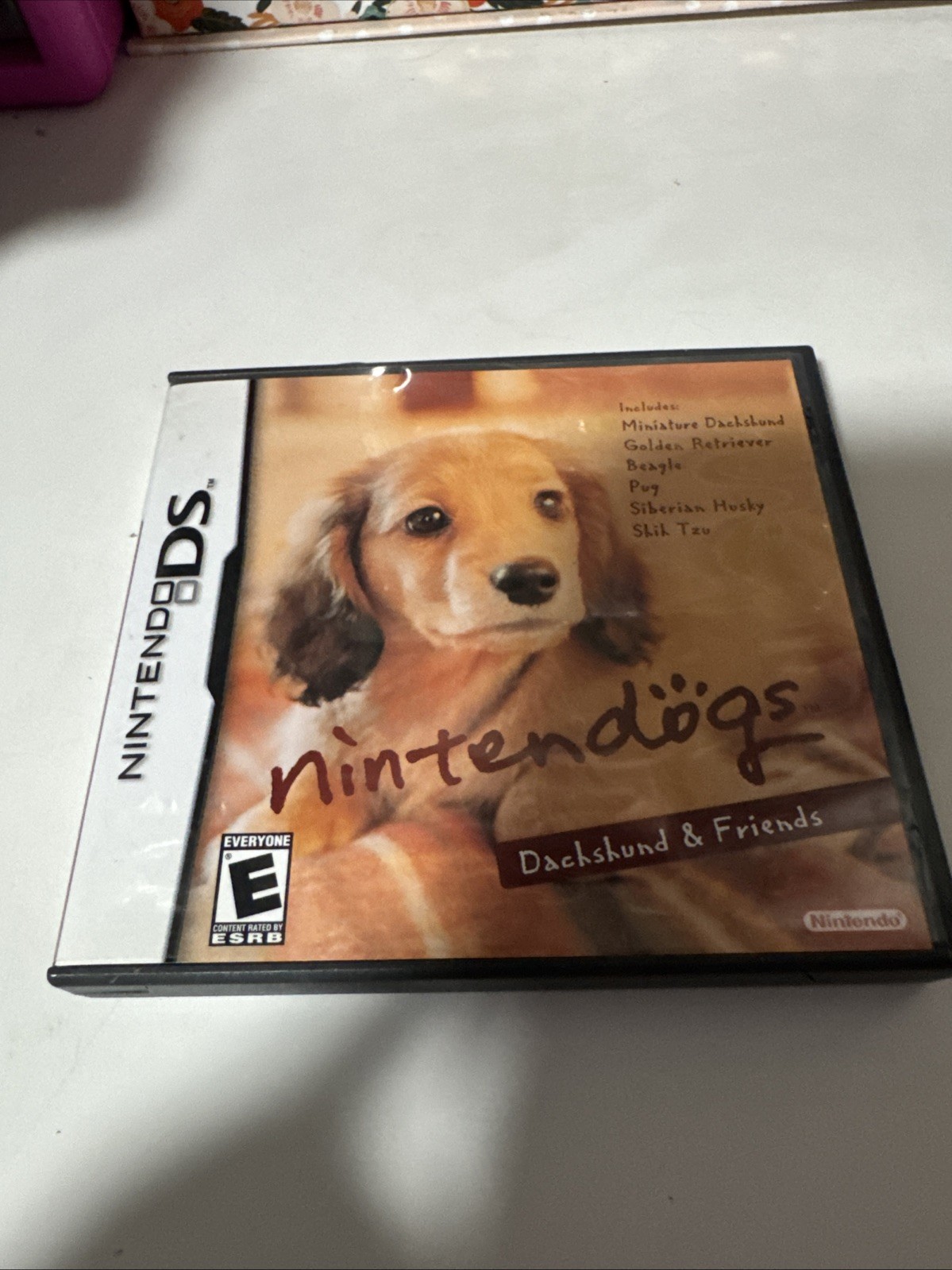 Nintendogs Dachshund & Friends - Nintendo DS - Authentic - Case & Manual Only