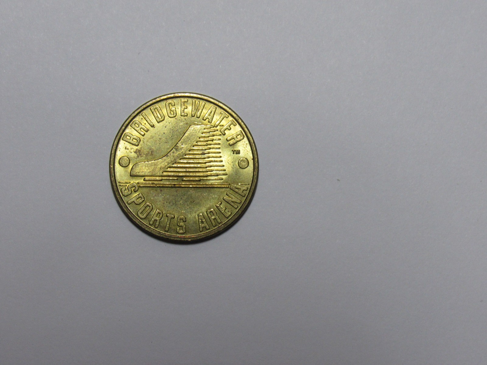 Old Amusement Token - Bridgewater Sports Arena bronze