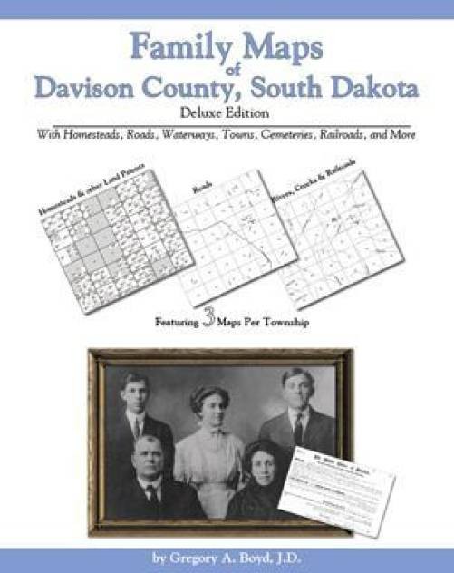 Genealogy Family Maps Davison County South Dakota SD