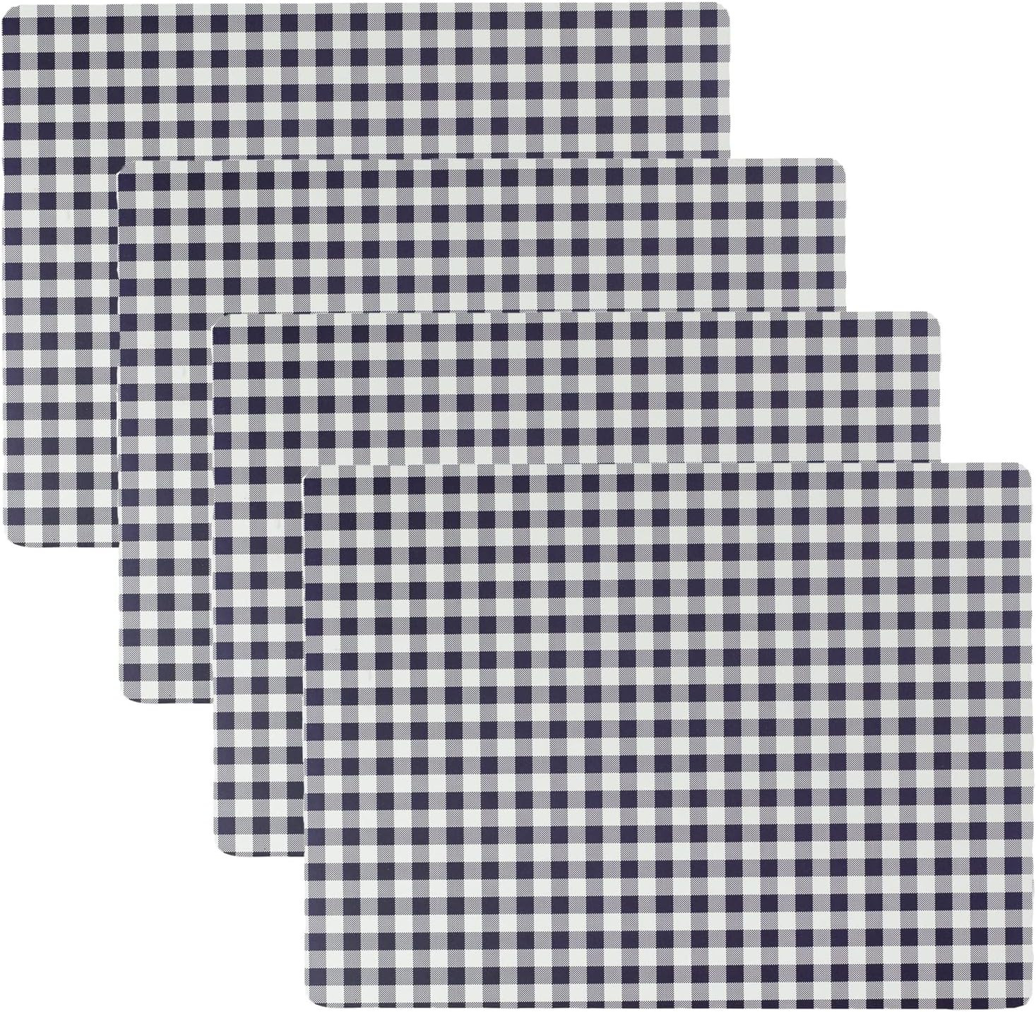 Benson Mills Cork Placemats Set of 4, Thick Cork Place Mats for Kitchen and Dini