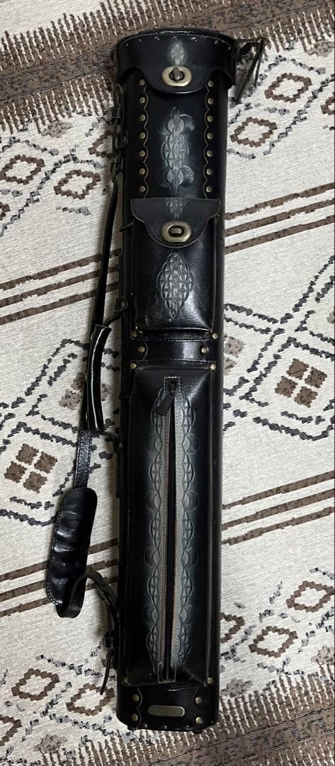 Incue 3 Butt 5 Shaft Cue Case Pool Billiard Accessories Used rr2