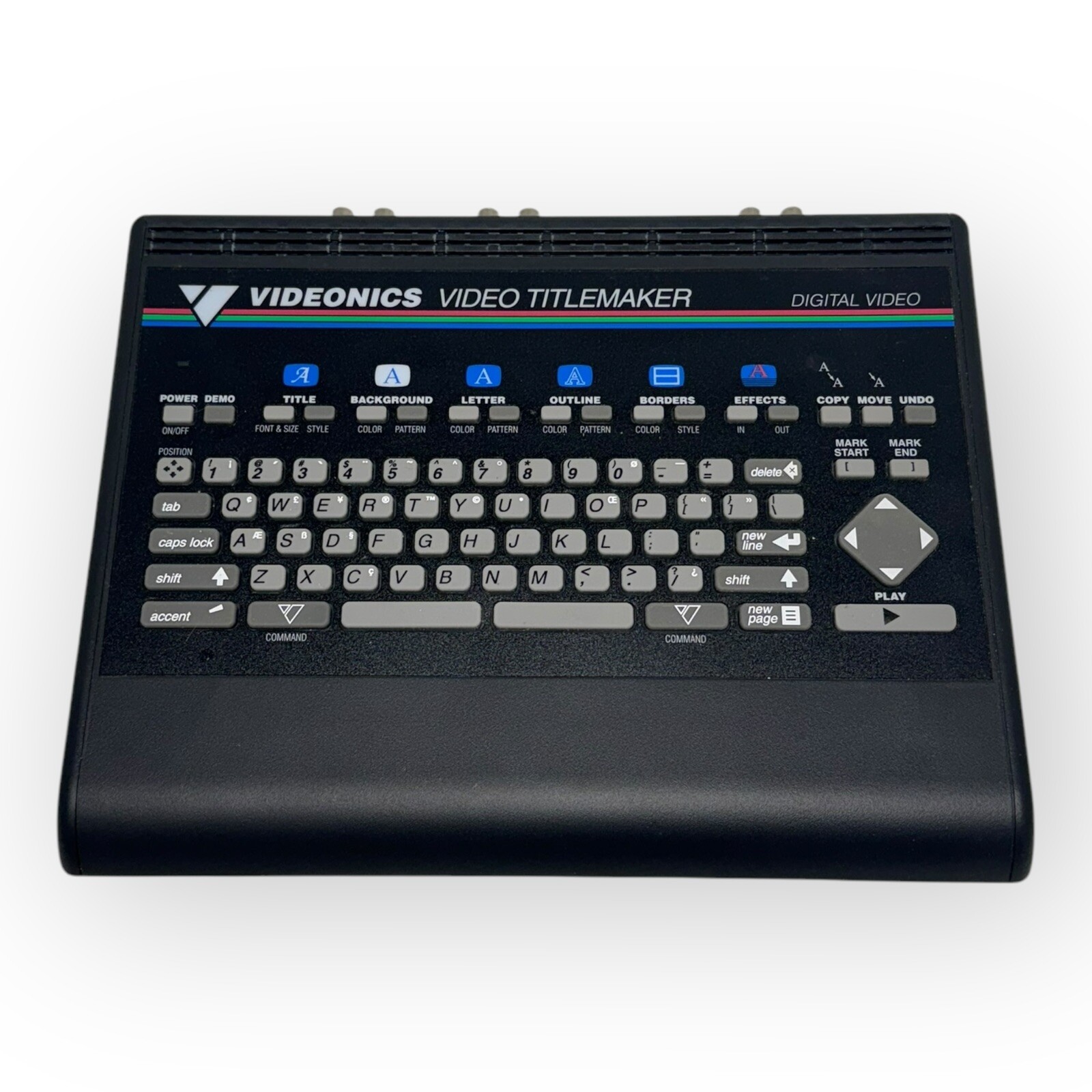 Videonics Video Titlemaker Digital Video Vintage TM-1 NTSC ( No Power Cord )