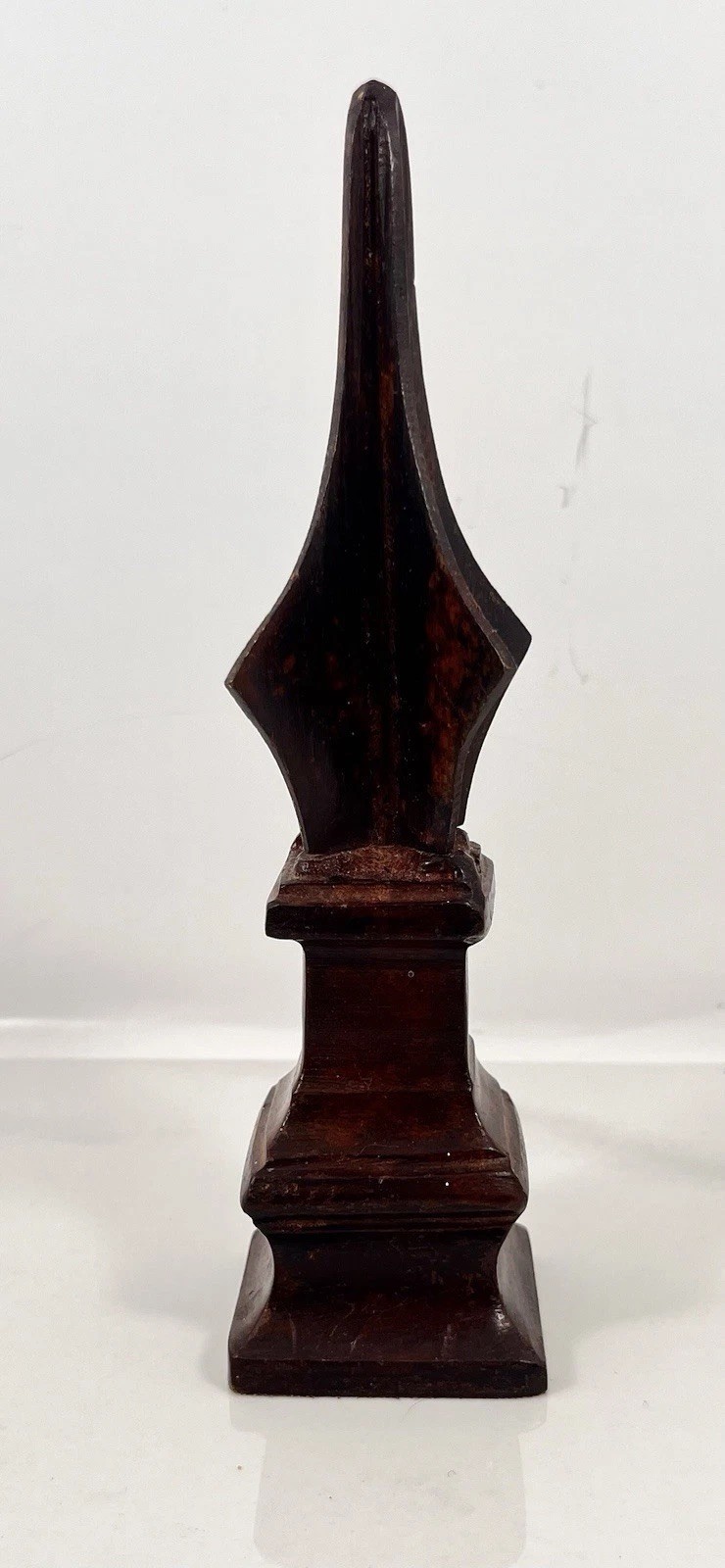 Finial Metal Fence Post Topper Vintage, Antique Home Decor Sculpture 7.25”