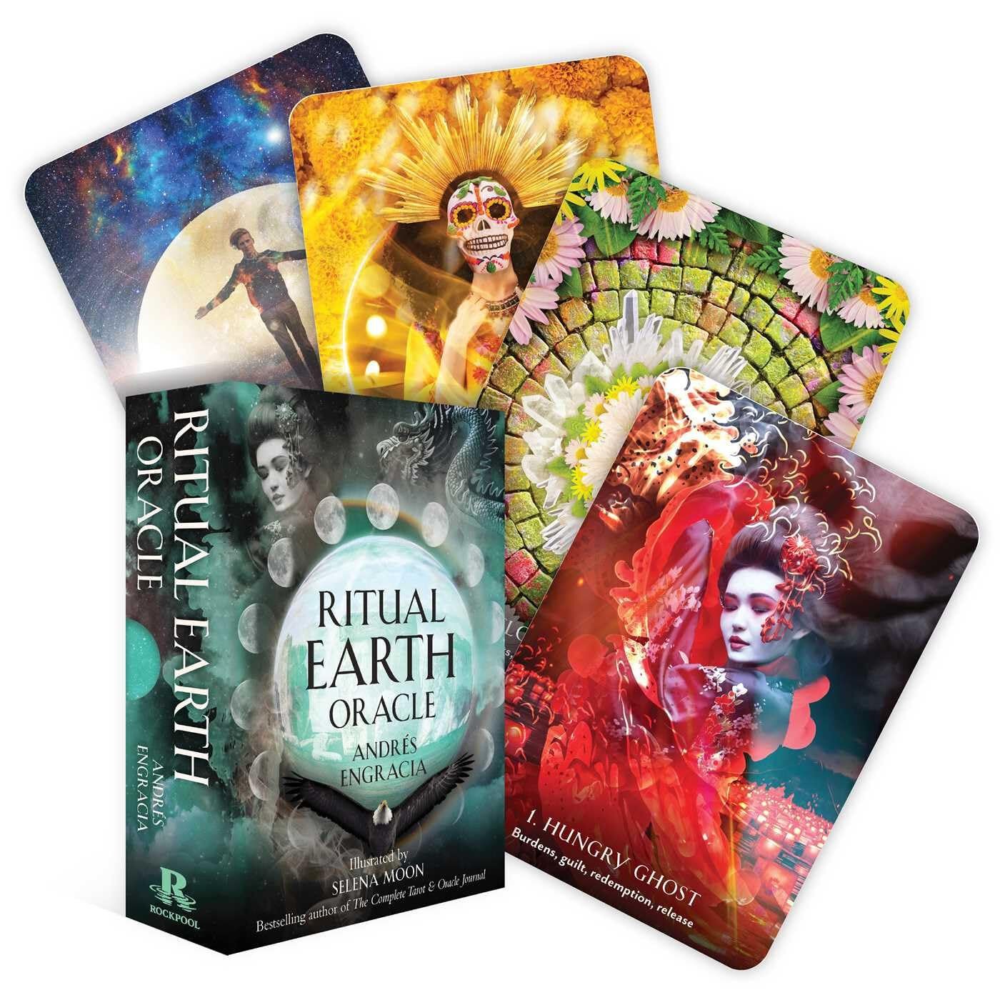 Ritual Earth Oracle Deck By Rockpool Publishing 36 Cards & Guidebook