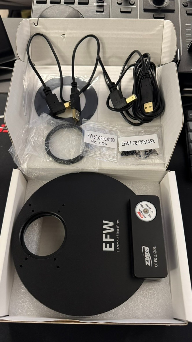 ZWO EFW5X2” 2-inch EFW Electronic Filter Wheel