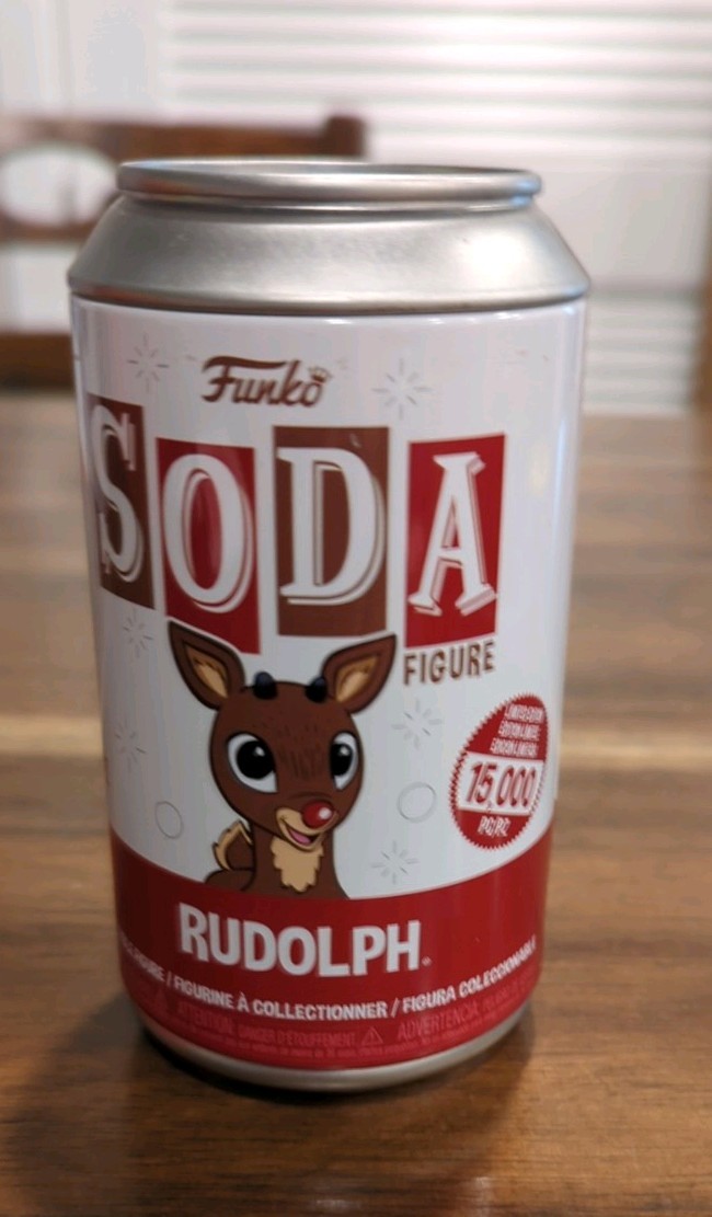 Funko Pop! Vinyl: Rudolph the Red-Nosed Reindeer Soda Figure