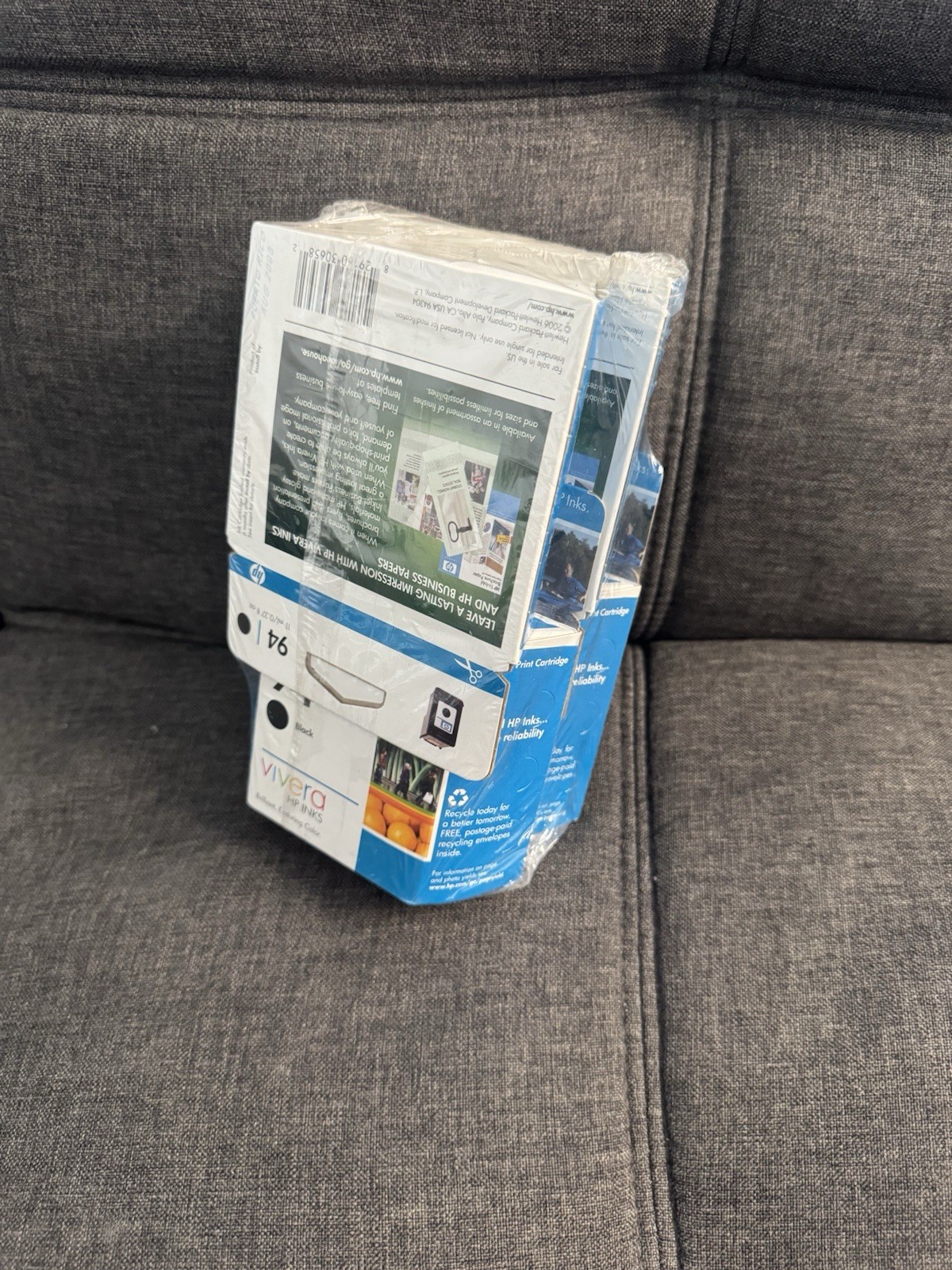 4x Genuine HP 94 Black Ink Cartridge C8765WN New Sealed Exp 08/2008