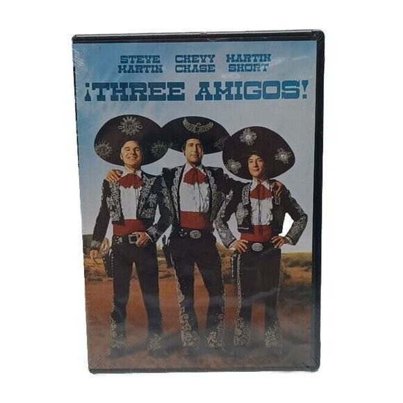 Three Amigos (DVD, 1986) New in Plastic